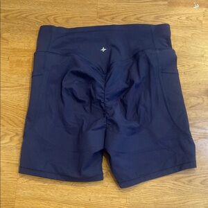 HALARA Blue Bike Shorts with Elastic Waistband and butt lifting, M NWT